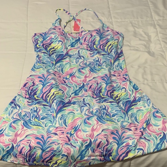Simply Southern Multicolor Swirl Dress - Picture 1 of 6